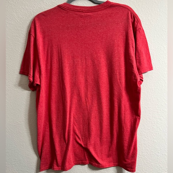 Texas State Graphic with Longhorn and Star on Modern Lux Tee - Picture 5 of 5